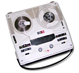 Reel-to-reel tape.